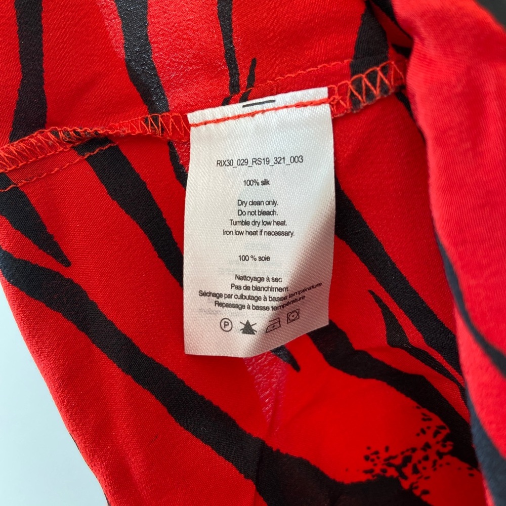Red Rixo Blouse XS - Picture 4 of 4